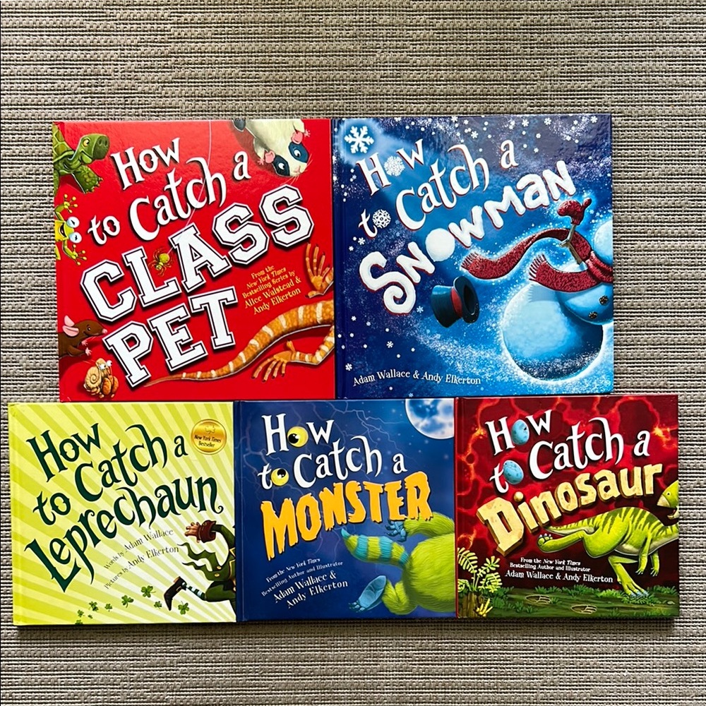 How to Catch Children's Book Set